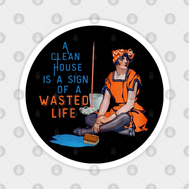 Housework Magnet by Orange Otter Designs